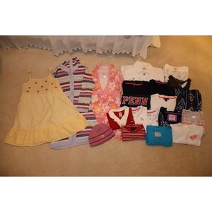 Lot of Girl's Clothes Assorted Sizes (Ralph Lauren, Justice, Janie and Jack)